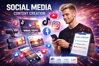 social media content creator
