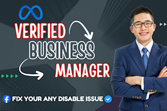 create fresh verified fb business manager and ads account