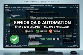 provide software QA and testing with documentation