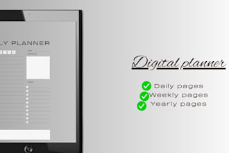 design custom daily planner