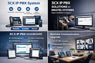 setup 3cx pbx did sip trunk, ivr call center autodialer inbound outbound call