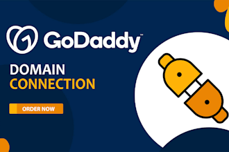 fix and connect your godaddy domain to any website