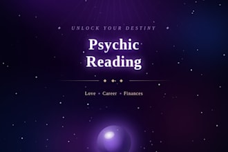 offer psychic reading for love, career and financial clarity