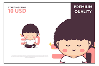 create a cute kawaii for your brand