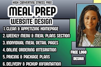 meal prep website food delivery website healthy meal website meal plan website