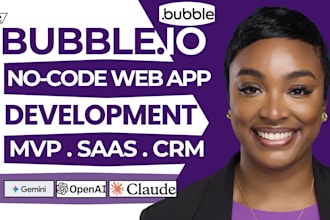 build bubble io website, bubble app, bubble developer, bubble no code saas