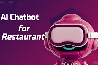 build a smart ai restaurant chatbot with voice ordering system