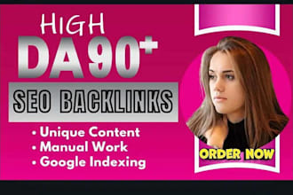 create white hat high da 50,edu backlinks blog coments on