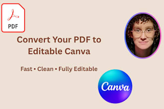 convert your PDF into an editable canva design