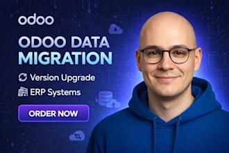 do odoo data migration, version upgrade or erp system migration