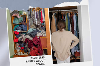 help you declutter and organize your closet step by step