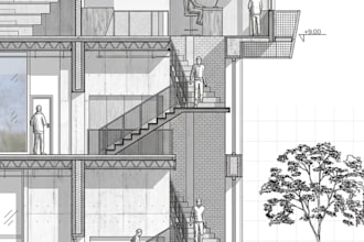 create detailed section drawings