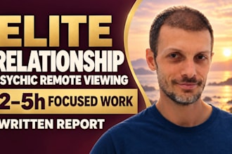 do deep psychic reading remote viewing for relationships