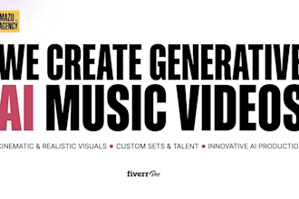 produce ai music videos with custom scenes and actors