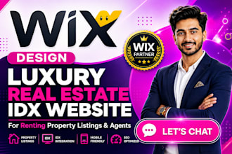 design luxury real estate house renting property listing agent idx website wix