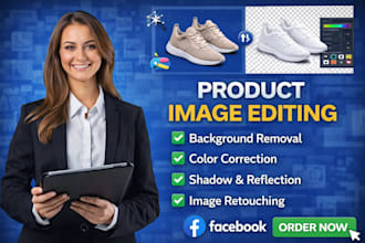 do product image editing for ebay amazon and noon listings
