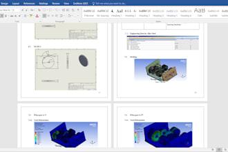 do mechanical reports including assignments and projects