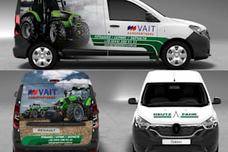 do professional truck wrap car wrap van wrap design vehicle wrap design
