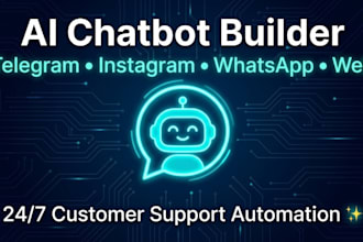 ai customer support chatbot for whatsapp, instagram, messenger, telgramam