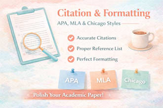 format and cite your paper in apa, mla, or chicago