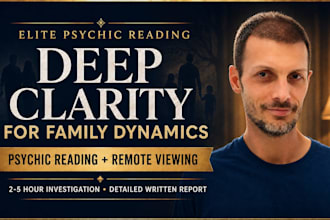 do deep psychic reading remote viewing for family dynamics