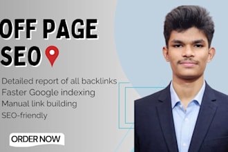 do powerful off page SEO with high authority backlinks