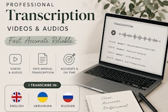 transcribe your audios and videos