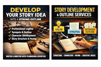 develop your story idea into a strong script or outline