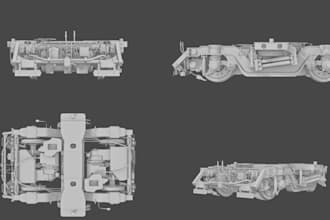 design a precision 3d mechanical model from your blueprints