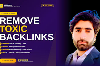 audit backlinks and disavow toxic spam links for google penalty recovery