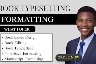 paperback formatting, book typesetting, kindle formatting, ebook formatting