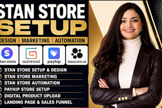 stan store setup,stan store,stan store marketing,stan store automation,payhip