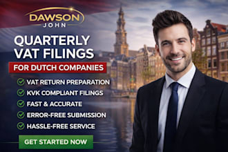 do quarterly vat filings for dutch company