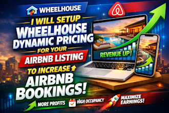 setup wheelhouse dynamic pricing for airbnb listing to boost airbnb bookings