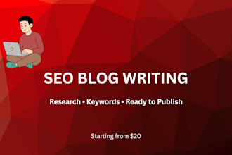 write SEO blog articles for your website