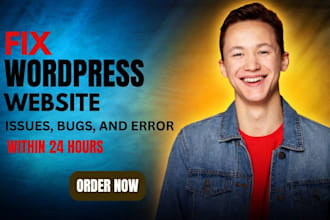 fix wordpress issues, wordpress errors, bugs, divi theme issues