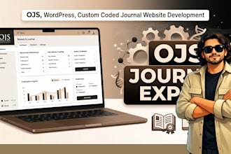 build your ojs journal website with indexing support