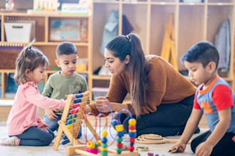 design engaging online preschool and kindergarten curriculum for kids