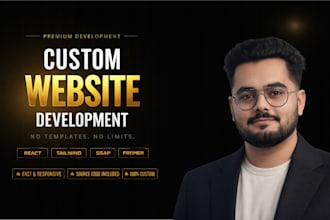 design and develop a custom coded website for your business