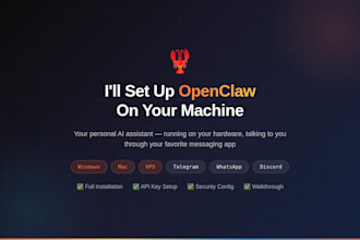 install and set up openclaw ai assistant