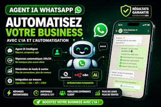 automatisez votre business avec openclaw agent ia whatsapp et automatisation n8n