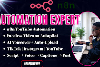 ai automation fix n8n fix  workflow n8n  youtube faceless
