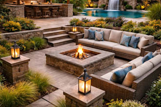 design backyard and outdoor living spaces worldwide