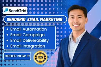 setup sendgrid email automation sendgrid email deliverability email marketing