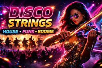 compose disco funk and boogie string arrangements for your song