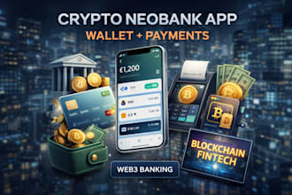 build a crypto neobank app