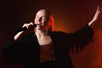 be female soulful singer, christian worship vocalist, choir backing vocal,  rnb