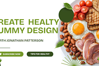 design a stunning food website