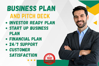 pitch deck or financial projects grant business proposal