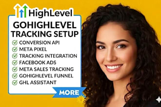 setup meta pixel, conversion API tracking gohighlevel CRM, hubspot, zoho via GTM